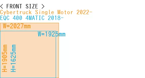 #Cybertruck Single Motor 2022- + EQC 400 4MATIC 2018-
